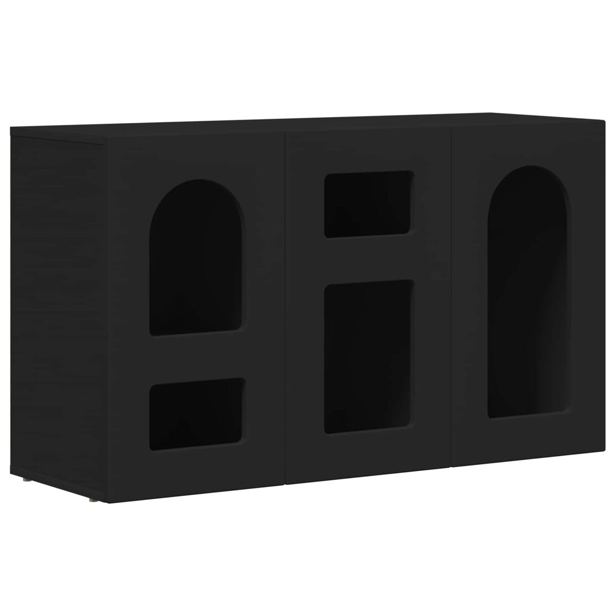 Aparador - Mueble de almacenamiento 100 Negro