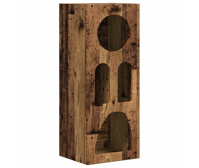 Aparador - mueble de almacenamiento madera vieja 40 x 35 x 100.5 cm madera de ingeniería es4685