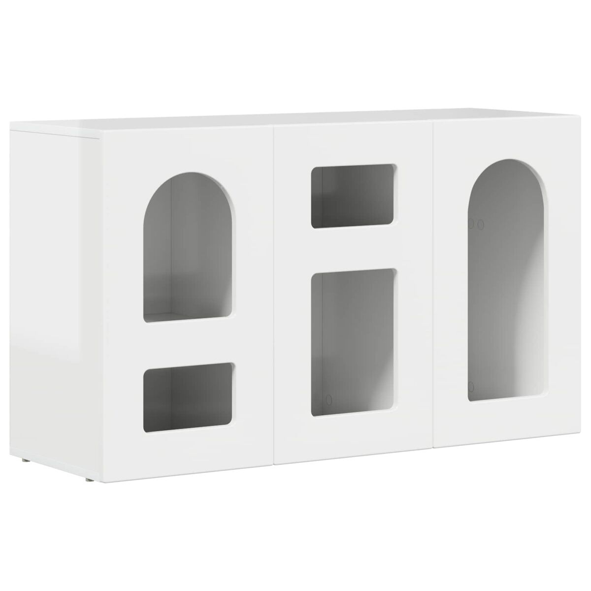 Aparador - Mueble de almacenamiento 100 Blanco Brillo