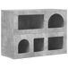 Aparador - Mueble de almacenamiento 80 Aparador - Mueble de almacenamiento 80 Blanco Brillo