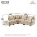 Sofás 5 plazas Sofás 5 plazas Beige