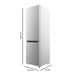 Frigorífico combi Cecotec Bolero CoolMarket 262 Defrost Frigorífico combi Cecotec Bolero CoolMarket 262 Defrost Blanco