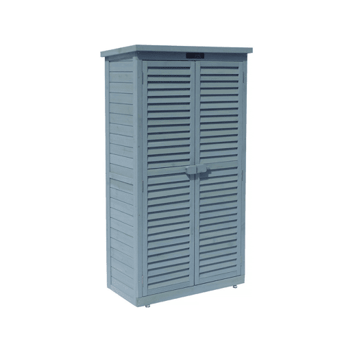 Armário para jardim Space - 87 x 46.5 x 160 cm - Azul céu