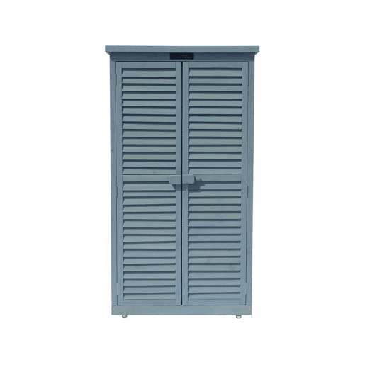 Armário para jardim Space - 87 x 46.5 x 160 cm - Azul céu
