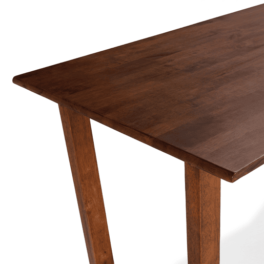 Mesa de jantar Chipre 140 cm cor Nogueira
