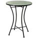 Conjunto mesa y 2 sillas de mosaico y forja Conjunto mesa y 2 sillas de mosaico y forja Negro/ Verde