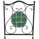 Conjunto mesa y 2 sillas de mosaico y forja Conjunto mesa y 2 sillas de mosaico y forja Negro/ Verde