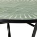 Conjunto mesa y 2 sillas de mosaico y forja Conjunto mesa y 2 sillas de mosaico y forja Negro/ Verde