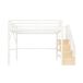 Cama alta para niños 254x95 Cama alta para niños 254x95 Blanco
