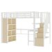 Cama alta para niños 251x94 Cama alta para niños 251x94 Blanco