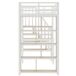 Cama alta para niños 251x94 Cama alta para niños 251x94 Blanco