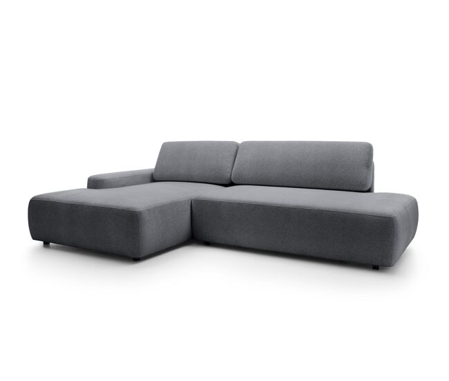 Sofá esquinero bouli 276x164x82 gris