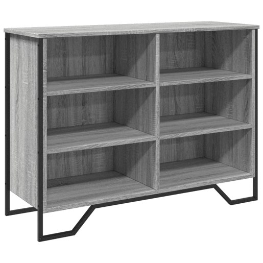 Aparador - Bufete - Móvei de apoio 101x35,5x74,5 cm derivados de madeira cinzento sonoma pt4430