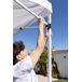 DUPI Carpa Plegable PRO Set Laterales DUPI Carpa Plegable PRO Set Laterales Blanco