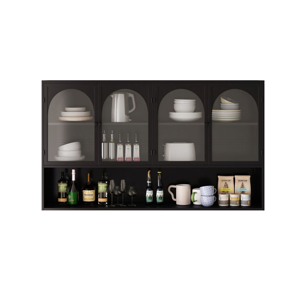 Armarios de Cocina 120 Negro