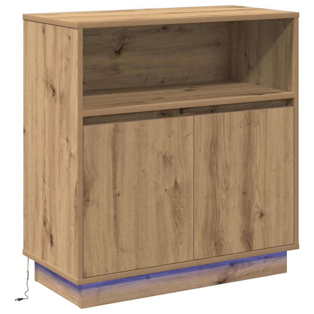 Aparador - Mueble de almacenamiento 71 Roble Artisan