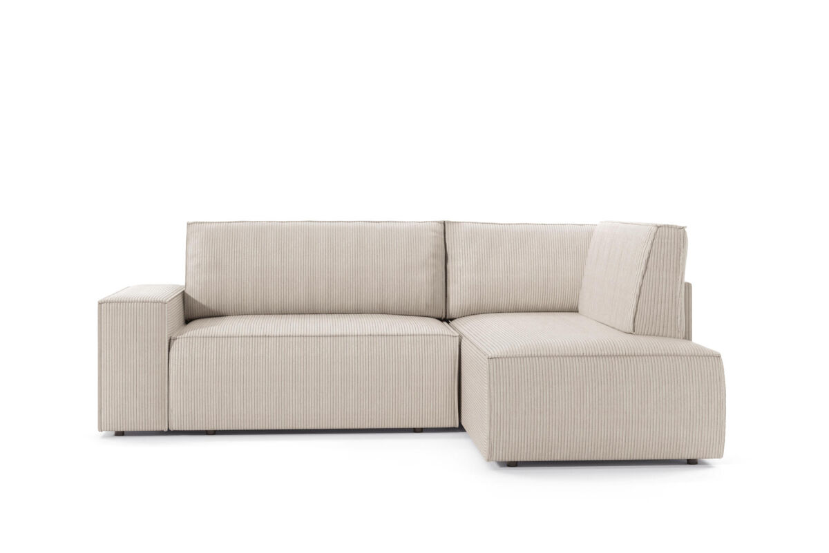 Sofá esquinero fiord 238x193x85 beige