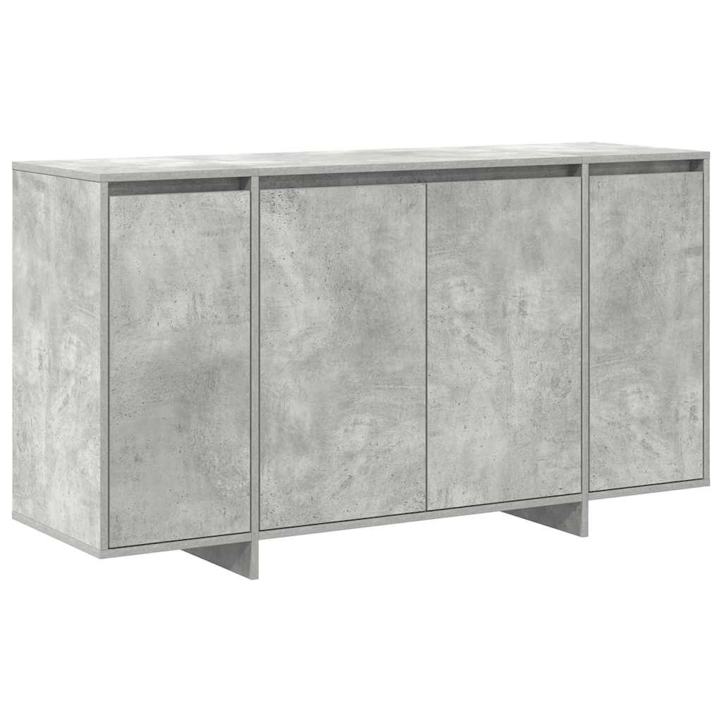 Aparador - Mueble de almacenamiento 135 Gris
