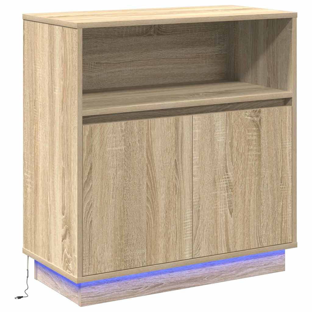 Aparador - Mueble de almacenamiento 71 Madera Clara