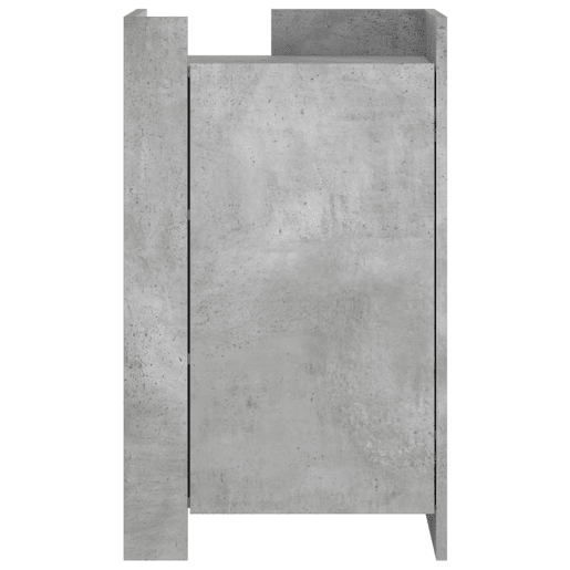 Aparador - Bufete - Móvei de apoio 45x35x75 cm derivados de madeira cinzento cimento pt3299 Aparador - Bufete - Móvei de apoio 45x35x75 cm derivados de madeira cinzento cimento pt3299