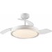 DUPI Ventilador de Techo con Luz AERO PRO LED | Motor DC Silencioso DUPI Ventilador de Techo con Luz AERO PRO LED | Motor DC Silencioso Blanco