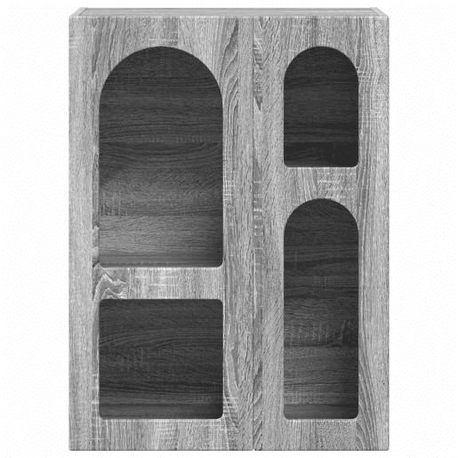 Bufete - Móvei de apoio Cinza Sonoma 59 x 35 x 80.5 cm Madeira processada pt4078
