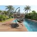 Silla Mecedora Colgante. Muebles de Jardin y Terraza Silla Mecedora Colgante. Muebles de Jardin y Terraza Gris