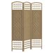 Biombo Separador Papel, Bambú HOMCOM, hogar - decoración Biombo Separador Papel, Bambú HOMCOM, hogar - decoración Marrón
