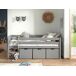 Cama alta infantil Cama alta infantil Gris