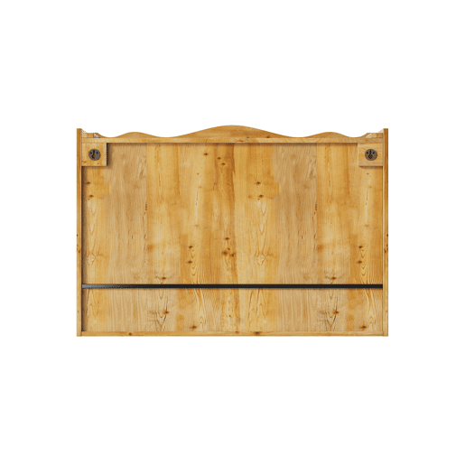 Armário retro 90 cm - 2 portas de correr, 3 níveis de arrumação - Natural Armário retro 90 cm - 2 portas de correr, 3 níveis de arrumação - Natural
