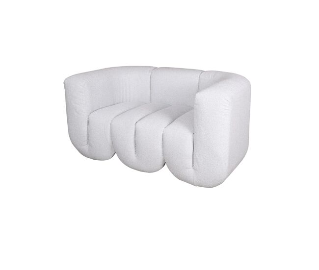 Sofá nua 150x85x75 blanco