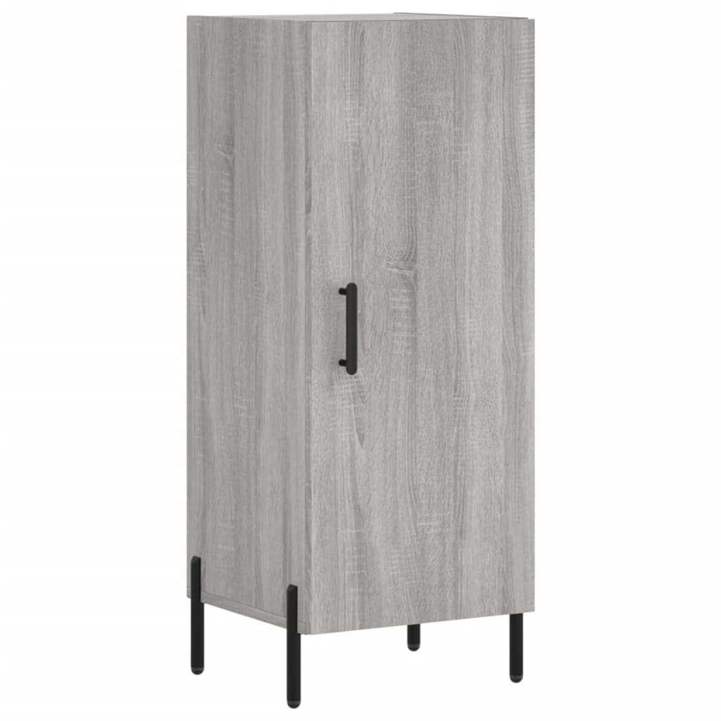 Aparador - Mueble de almacenamiento 34 Roble/ Gris
