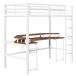 Cama alta para niños 204x94 Cama alta para niños 204x94 Blanco