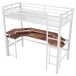 Cama alta para niños 204x94 Cama alta para niños 204x94 Blanco