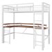 Cama alta para niños 204x94 Cama alta para niños 204x94 Blanco