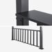 Barra de para pérgola bioclimática de aluminio, 3m 272x26 Barra de para pérgola bioclimática de aluminio, 3m 272x26 Gris