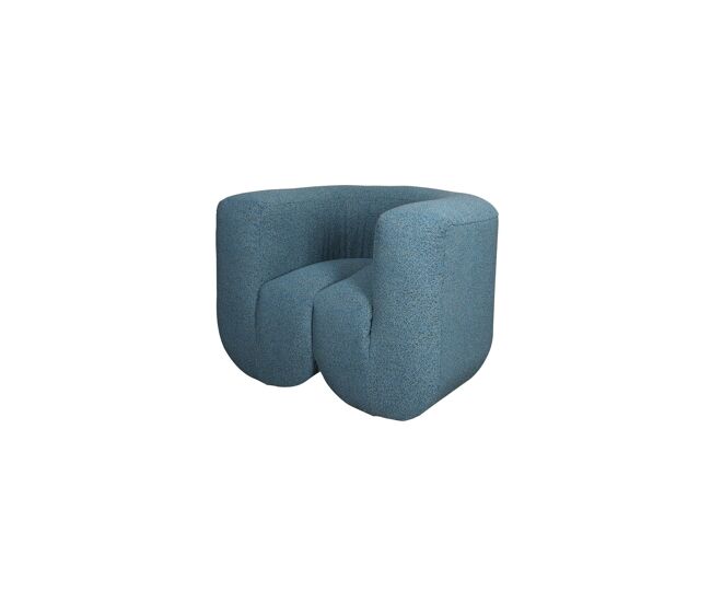 Sillón nua 100x85x75 azul