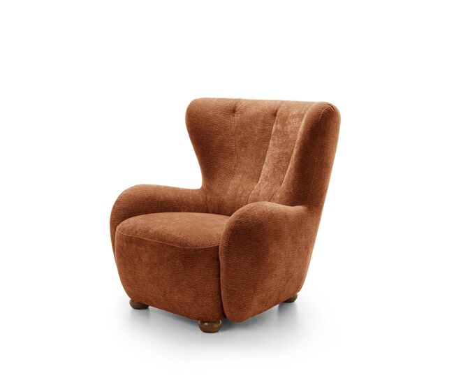 Sillón ciro 88x100x91 naranja