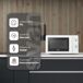 Microondas Svan SMW19700 700W 5 potencias Microondas Svan SMW19700 700W 5 potencias Blanco