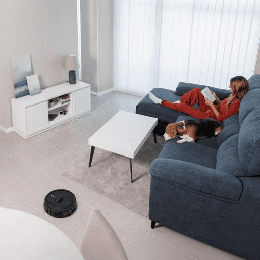 Aspirador robô doméstico Cecotec Conga 9990 AI Spin Revolution Supreme, 10.000 Pa, navegação a laser, base com esvaziamento