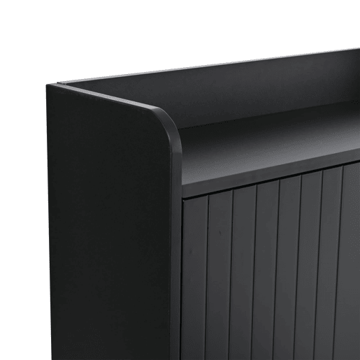 Sapateira estreita 80x23,5x123,5 cm - 3 tampos rebatÃveis, 6 compartimentos, antiderrapante - preta Sapateira estreita 80x23,5x123,5 cm - 3 tampos rebatÃveis, 6 compartimentos, antiderrapante - preta