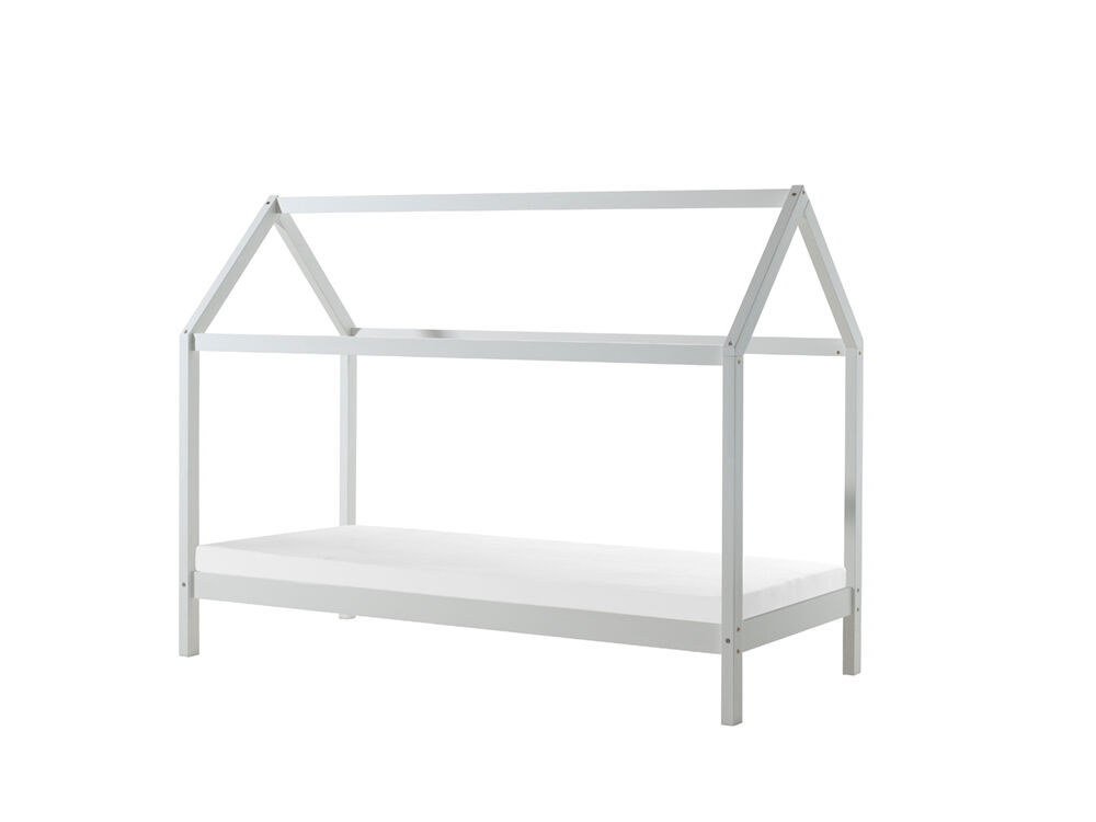 Cama casita infantil dallas 99x208x160 blanco