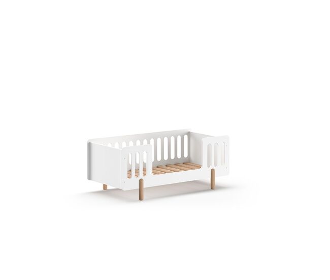 Cama de bebé smile 79x150x61 blanco