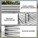 Jardinera con Invernadero Acero Galvanizado, PE Outsunny Jardinera con Invernadero Acero Galvanizado, PE Outsunny Gris