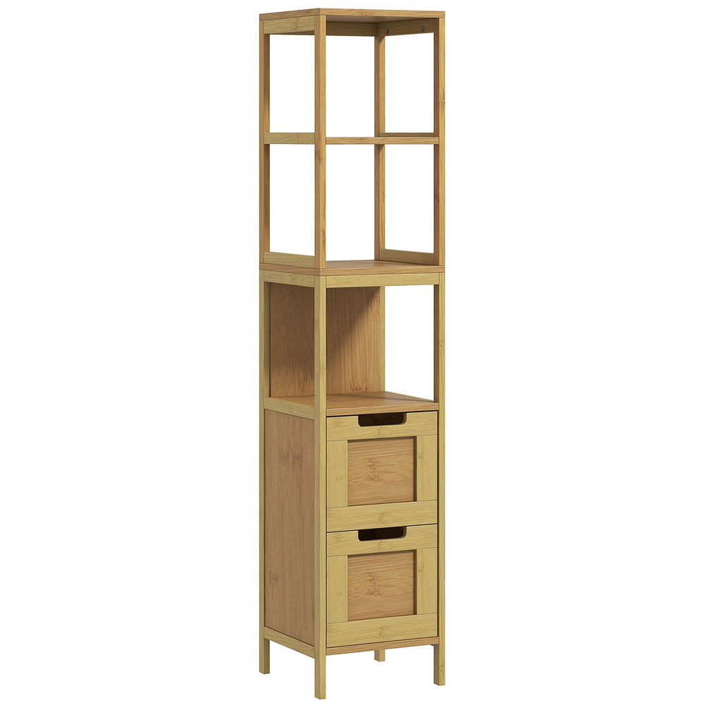 Columna de Baño MDF, Bambú kleankin, hogar - baño