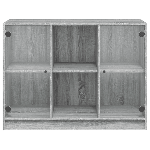 Aparador - Bufete - Móvei de apoio 102x37x75,5 cm derivados de madeira cinzento sonoma pt4431