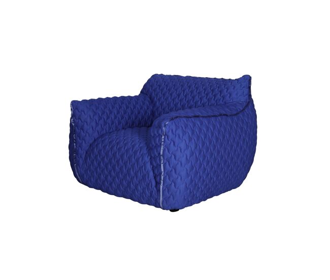Sillón nua 113x102x82 azul