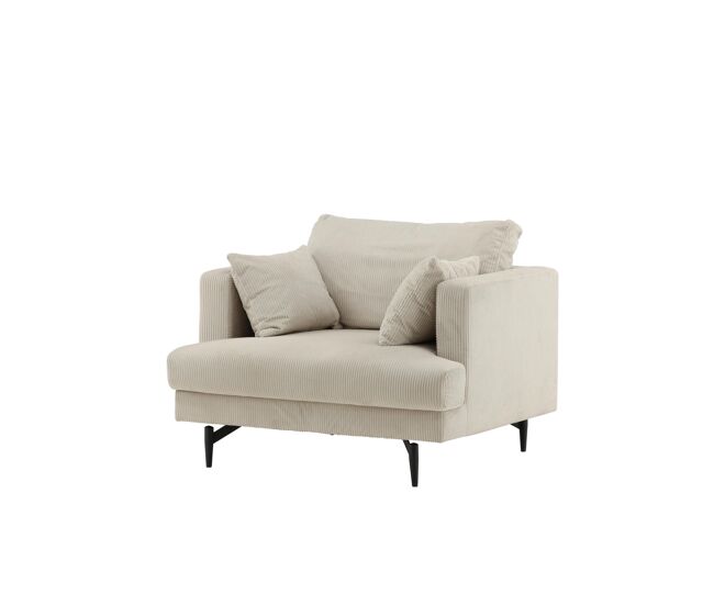 Sillón sofia 104x92x82 beige