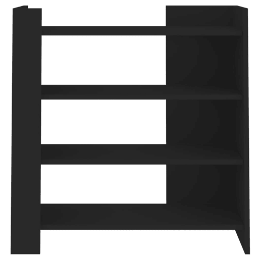 Aparador - Bufete - Móvei de apoio 73,5x35x75 cm derivados de madeira preto pt3554 Aparador - Bufete - Móvei de apoio 73,5x35x75 cm derivados de madeira preto pt3554