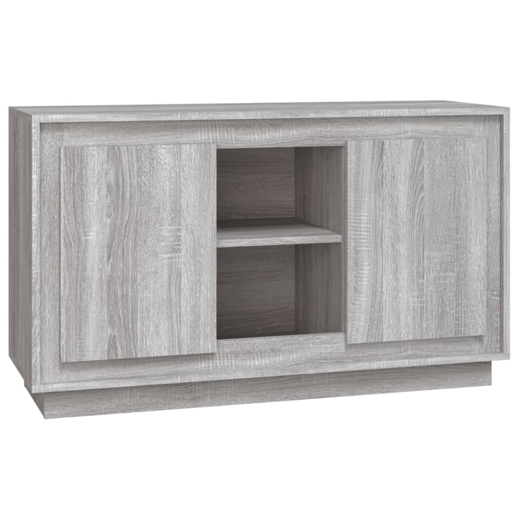 Aparador - Mueble de almacenamiento 102 Roble/ Gris